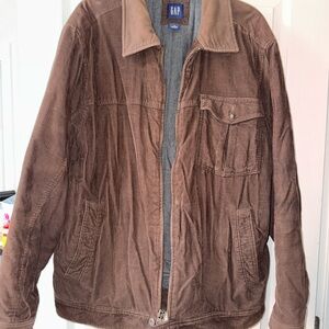 GAP Men's Tan Corduroy Shirt Jacket